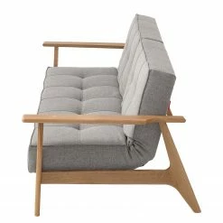 Innovation Möbel Klappsofa Splitback Frej Webstoff - Stoff Mixed Dance: 521 Grey -WOHNZIMMERMÖBEL Verkäufe 1000051934 201130 13573600245 DETAILS P000000001000051934