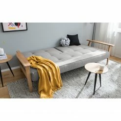 Innovation Möbel Klappsofa Splitback Frej Webstoff - Stoff Mixed Dance: 521 Grey -WOHNZIMMERMÖBEL Verkäufe 1000051934 201201 16505500074 MOOD DETAILS P000000001000051934 mood