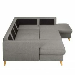 Mørteens Wohnlandschaft Sola Flachgewebe - Grau - Longchair davorstehend links / Ottomane rechts - Mit Schlaffunktion 23 Mørteens Wohnlandschaft Sola Flachgewebe - Grau - Longchair davorstehend links / Ottomane rechts - Mit Schlaffunktion -WOHNZIMMERMÖBEL Verkäufe 1000054946 200617 13241400054 DETAILS P000000001000054946