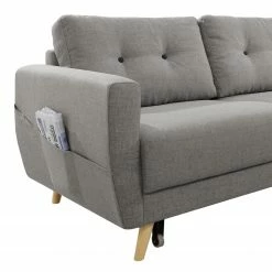 Mørteens Ecksofa Sola Flachgewebe - Grau - Longchair davorstehend rechts - Mit Schlaffunktion 31 Mørteens Ecksofa Sola Flachgewebe - Grau - Longchair davorstehend rechts - Mit Schlaffunktion -WOHNZIMMERMÖBEL Verkäufe 1000054984 200617 13241600116 DETAILS P000000001000054984