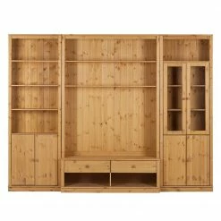 Maison Belfort Wohnwand Lillehammer III (3-teilig) - Kiefer massiv - Kiefer Natur 17 Maison Belfort Wohnwand Lillehammer III (3-teilig) - Kiefer massiv - Kiefer Natur -WOHNZIMMERMÖBEL Verkäufe 1000056772 210622 15584200013 DETAILS P000000001000056772