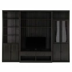 Maison Belfort Wohnwand Lillehammer III (3-teilig) - Kiefer massiv - Kiefer Havanna -WOHNZIMMERMÖBEL Verkäufe 1000056773 210622 15584200015 DETAILS P000000001000056773