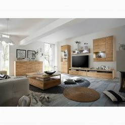 Ars Natura Sideboard Lopburi - Eiche Bianco teilmassiv - Eiche Bianco / Schiefer -WOHNZIMMERMÖBEL Verkäufe 1000064078 200811 13515500269 DETAILS P000000001000064078