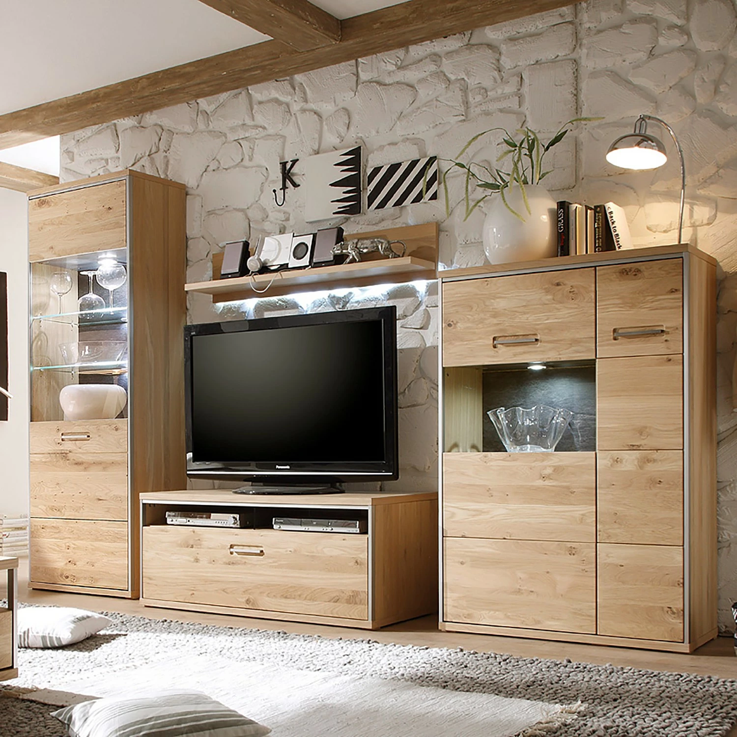 Ars Natura Wandboard Lopburi - Echtholzfurnier Eiche Bianco 2 Ars Natura Wandboard Lopburi - Echtholzfurnier Eiche Bianco – Bild 2