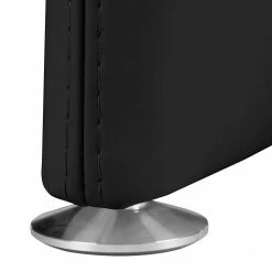 Sofa Capri (2,5-Sitzer) - Echtleder Mabel: Schwarz -WOHNZIMMERMÖBEL Verkäufe 1000073296 220304 130 DETAILS P000000001000073296