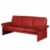 Sofa Capri (3-Sitzer) - Echtleder Mabel: Rot