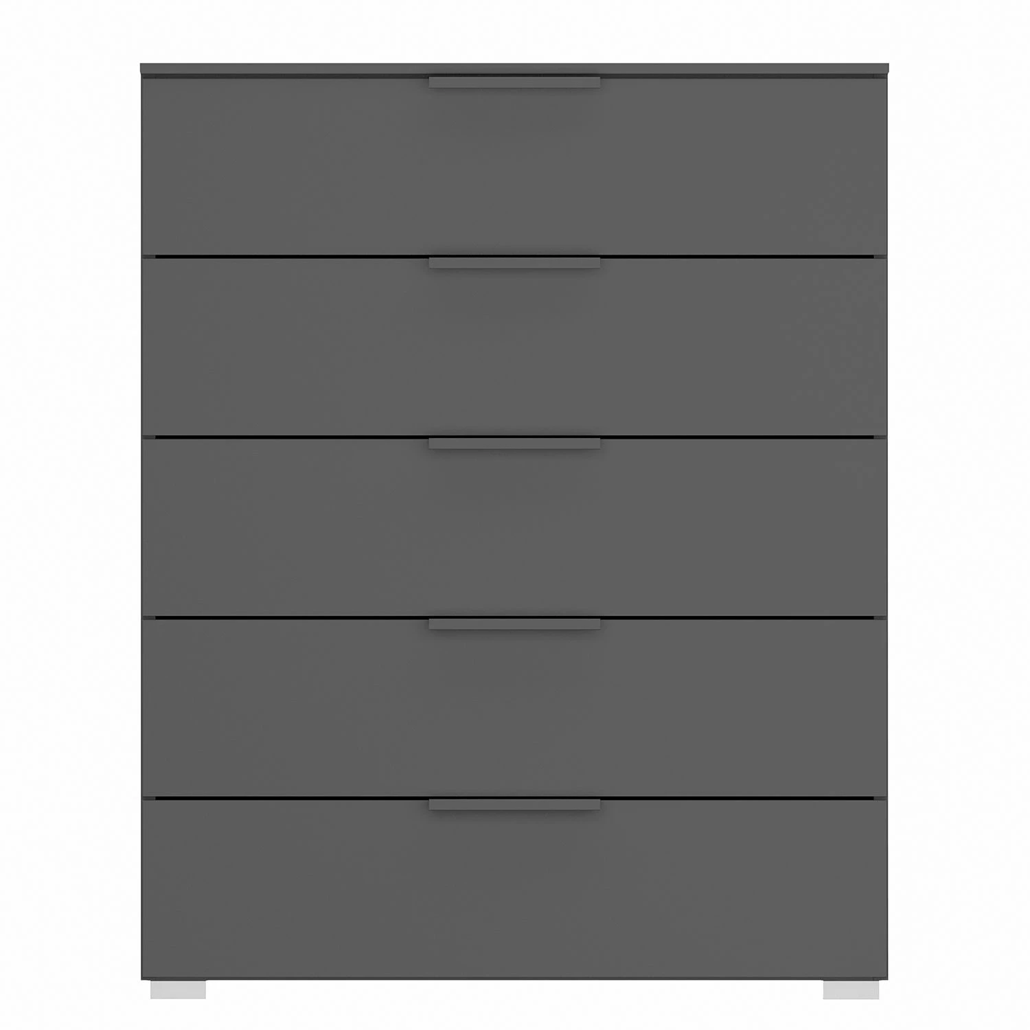 Kommode SKØP x5 - Graphit - Breite: 80 cm - Korpusfarbe 2 Kommode SKØP x5 - Graphit - Breite: 80 cm - Korpusfarbe – Bild 2