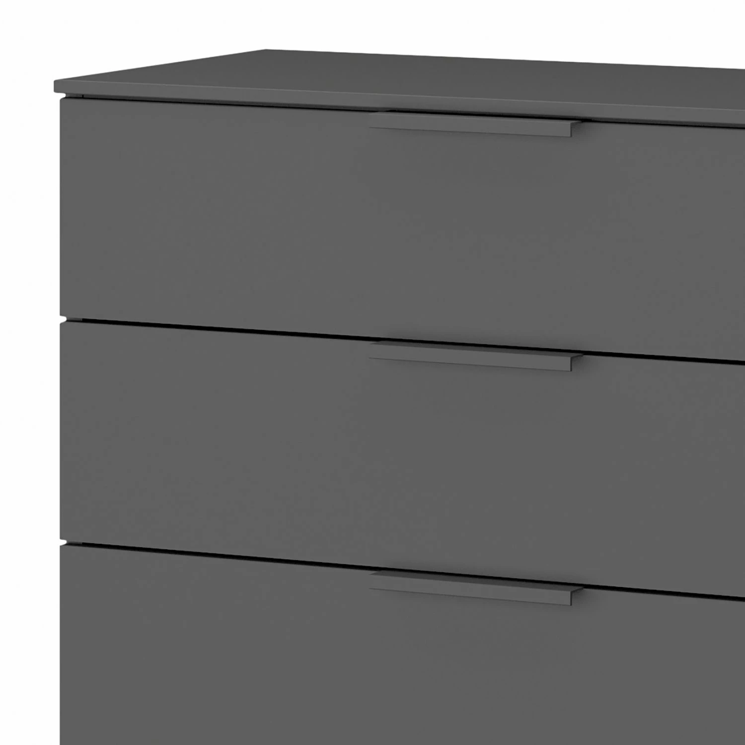 Kommode SKØP x5 - Graphit - Breite: 80 cm - Korpusfarbe 3 Kommode SKØP x5 - Graphit - Breite: 80 cm - Korpusfarbe – Bild 3