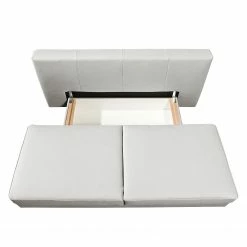 Roomscape Schlafsofa Emmanuela - Echtleder Weiß -WOHNZIMMERMÖBEL Verkäufe 1000083984 180808 12302689 GALLERYIMAGES P000000001000083984