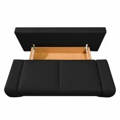 Fredriks Schlafsofa Ramea - Echtleder Schwarz -WOHNZIMMERMÖBEL Verkäufe 1000084011 180808 123029235 GALLERYIMAGES P000000001000084011