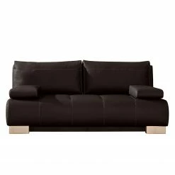 Ars Natura Schlafsofa Novato Echtleder - Dunkelbraun -WOHNZIMMERMÖBEL Verkäufe 1000084024 180808 123030307 GALLERYIMAGES P000000001000084024