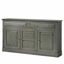 Maison Belfort Sideboard Azjana - Pinie massiv - Grau