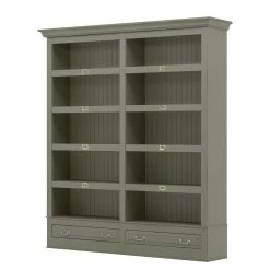 Maison Belfort Bücherregal Azjana I - Granit