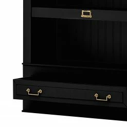 Maison Belfort Bücherregal Azjana II - Schwarz -WOHNZIMMERMÖBEL Verkäufe 1000084347 201004 11423600439 DETAILS P000000001000084347