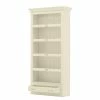 Maison Belfort Bücherregal Azjana II - Pinie weiß lackiert