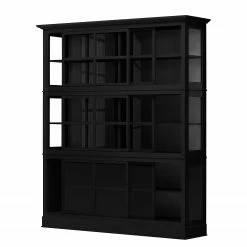 Maison Belfort Vitrinenschrank Azjana - Schwarz 14 Maison Belfort Vitrinenschrank Azjana - Schwarz -WOHNZIMMERMÖBEL Verkäufe 1000084377 201004 11480600533 DETAILS P000000001000084377