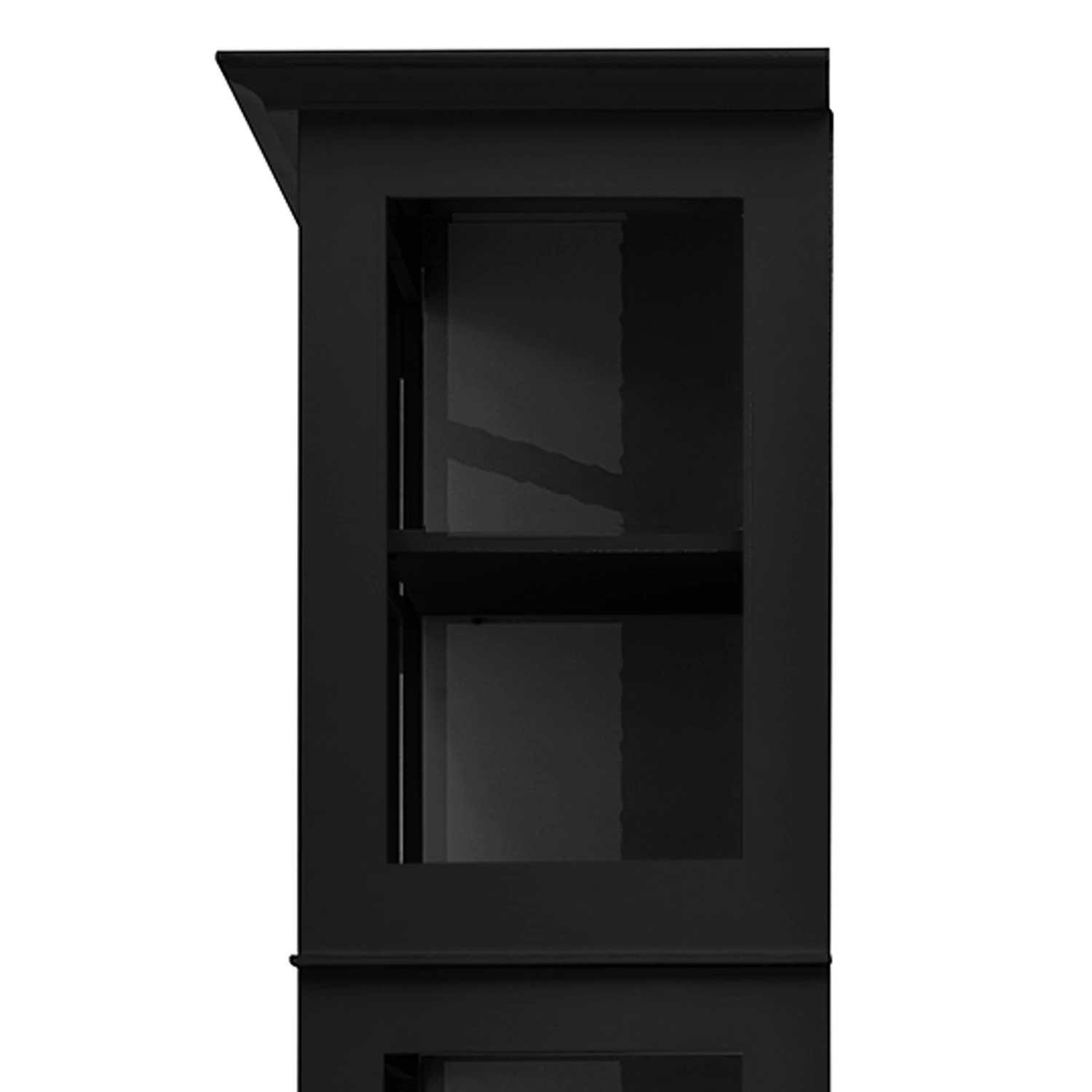 Maison Belfort Vitrinenschrank Azjana - Schwarz 6 Maison Belfort Vitrinenschrank Azjana - Schwarz – Bild 6