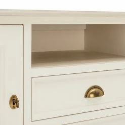 Ridgevalley TV-Lowboard Sollerön - Pinie Weiß / Messing -WOHNZIMMERMÖBEL Verkäufe 1000084516 201004 12414101484 DETAILS P000000001000084516