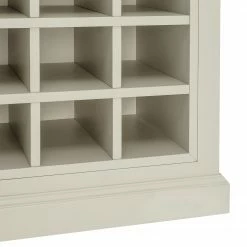 Ridgevalley Weinregal Sollerön II - Pinie Weiß / Messing -WOHNZIMMERMÖBEL Verkäufe 1000084532 201004 12514001669 DETAILS P000000001000084532