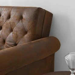 Ars manufacti Schlafsofa Brampton - Microfaser - Braun -WOHNZIMMERMÖBEL Verkäufe 1000086547 201127 16485100163 DETAILS P000000001000086547