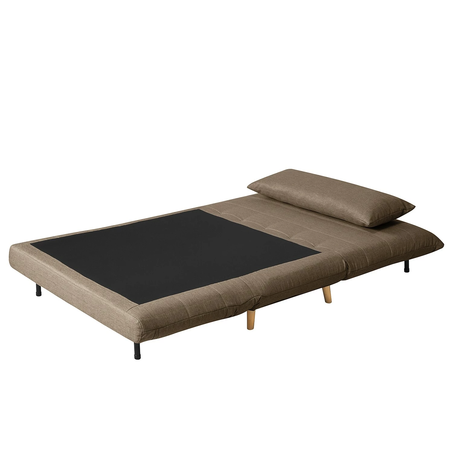 Mørteens Schlafsessel Ösmo Webstoff - Sandgrau 4 Mørteens Schlafsessel Ösmo Webstoff - Sandgrau – Bild 4