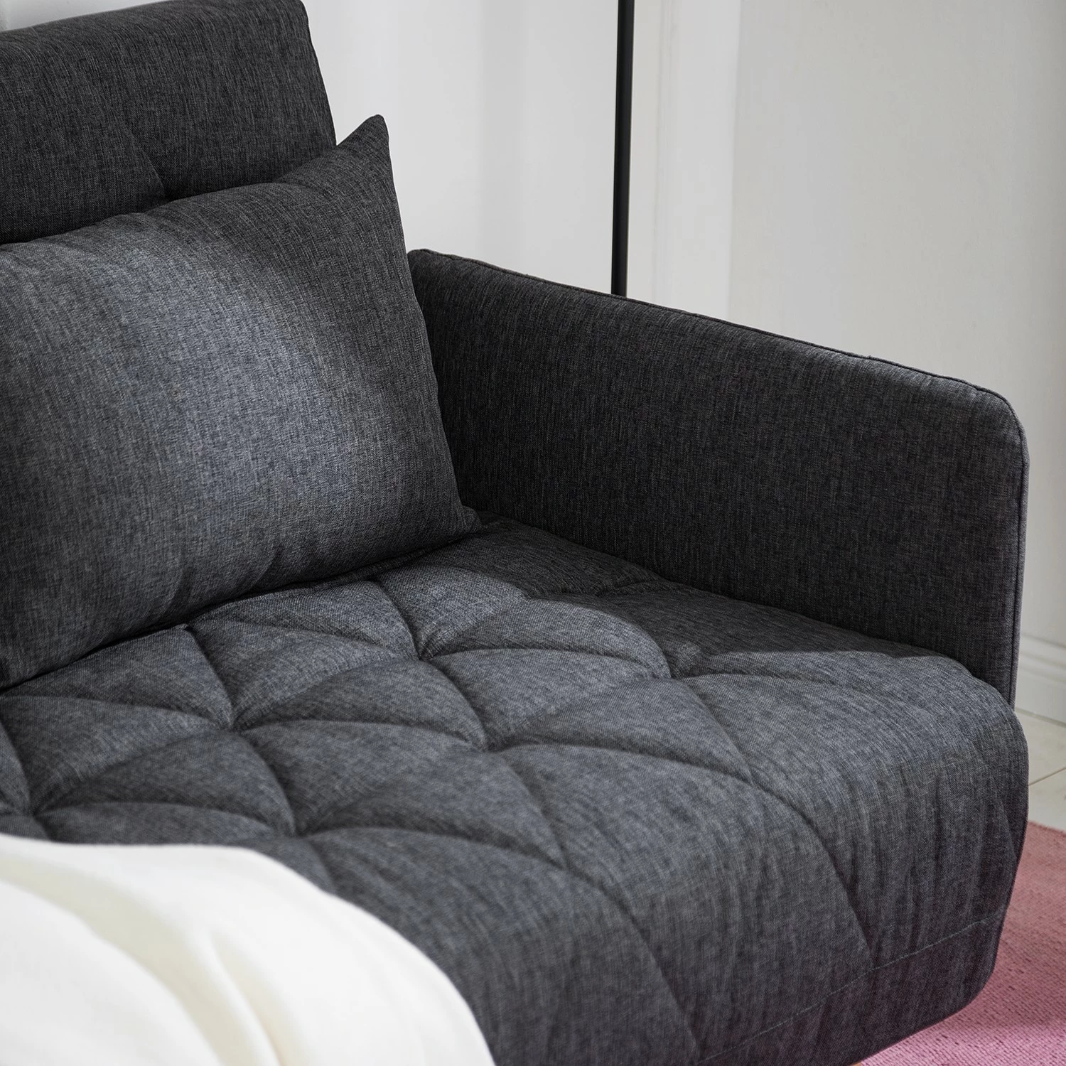 Mørteens Schlafsofa Morten - Webstoff Nims: Dunkelgrau 13 Mørteens Schlafsofa Morten - Webstoff Nims: Dunkelgrau – Bild 13