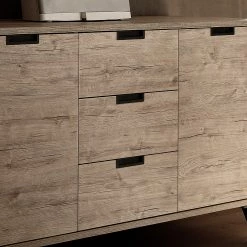 LC Spa Sideboard Palma III - Eiche Dekor -WOHNZIMMERMÖBEL Verkäufe 1000091532 201029 08210400052 DETAILS P000000001000091532