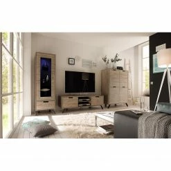 LC Spa Highboard Palma - Eiche Dekor -WOHNZIMMERMÖBEL Verkäufe 1000091534 201029 08211900057 MOOD DETAILS P000000001000091534 mood