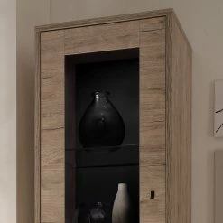 LC Spa Standvitrine Palma - Eiche Dekor 12 LC Spa Standvitrine Palma - Eiche Dekor -WOHNZIMMERMÖBEL Verkäufe 1000091536 201029 08214400066 DETAILS P000000001000091536