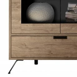 LC Spa Vitrinenschrank Palma - Eiche Dekor -WOHNZIMMERMÖBEL Verkäufe 1000091538 201029 08220600073 DETAILS P000000001000091538