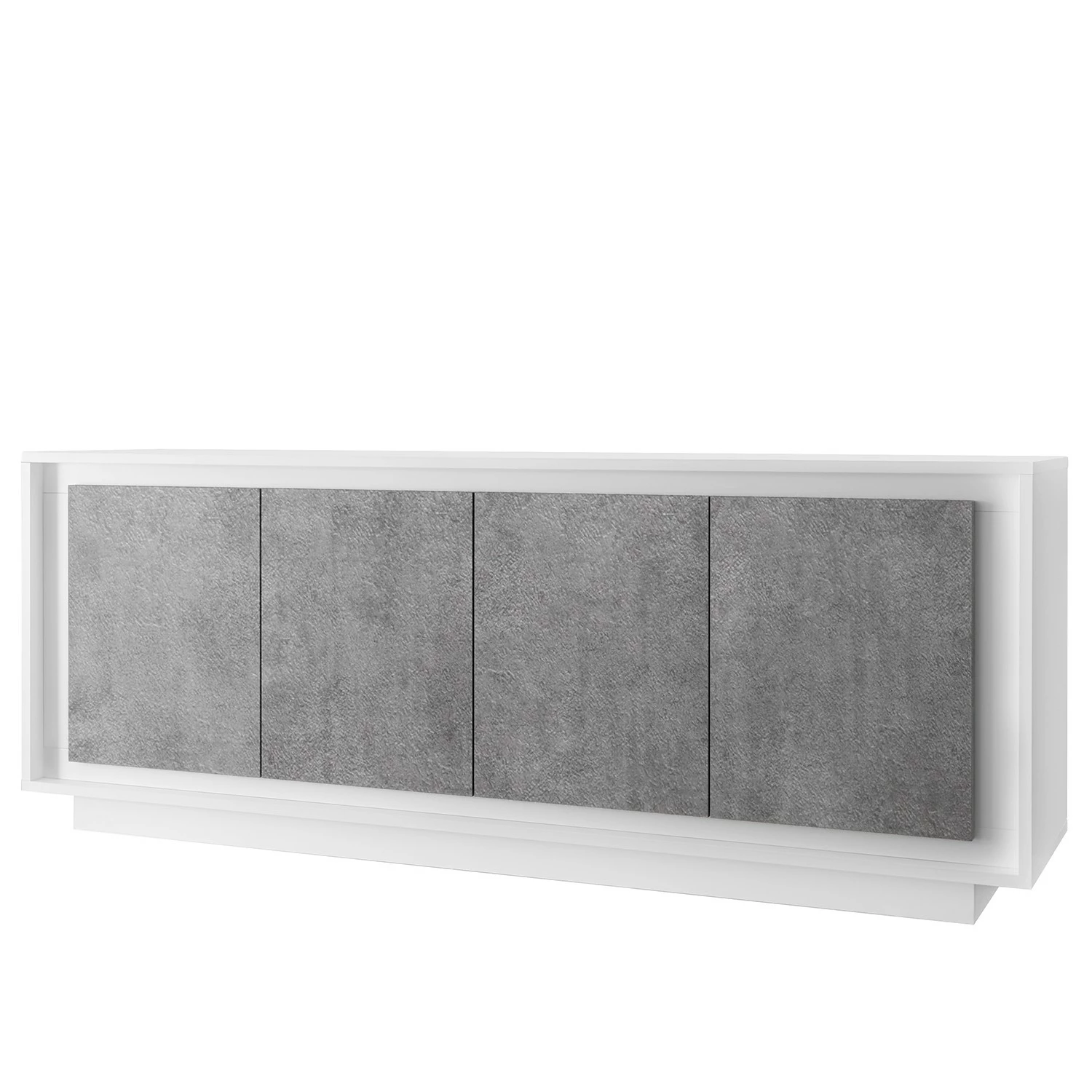 LC Spa Sideboard Forenza - Beton Dekor / Weiß 1 LC Spa Sideboard Forenza - Beton Dekor / Weiß
