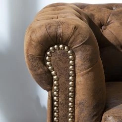 Sofa Torquay (2-Sitzer) - Braun -WOHNZIMMERMÖBEL Verkäufe 1000094671 220121 101044000115 DETAILS P000000001000094671