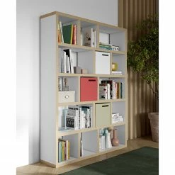 Temahome Regal Berlin - Weiß / Hellbraun - 150 x 198 cm 15 Temahome Regal Berlin - Weiß / Hellbraun - 150 x 198 cm -WOHNZIMMERMÖBEL Verkäufe 1000094984 180712 10470152 MOOD GALLERYIMAGES P000000001000094984 mood