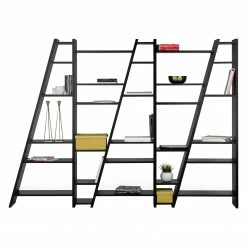 Temahome Regal Malcom XI - Schwarz -WOHNZIMMERMÖBEL Verkäufe 1000095003 180712 10470297 GALLERYIMAGES P000000001000095003