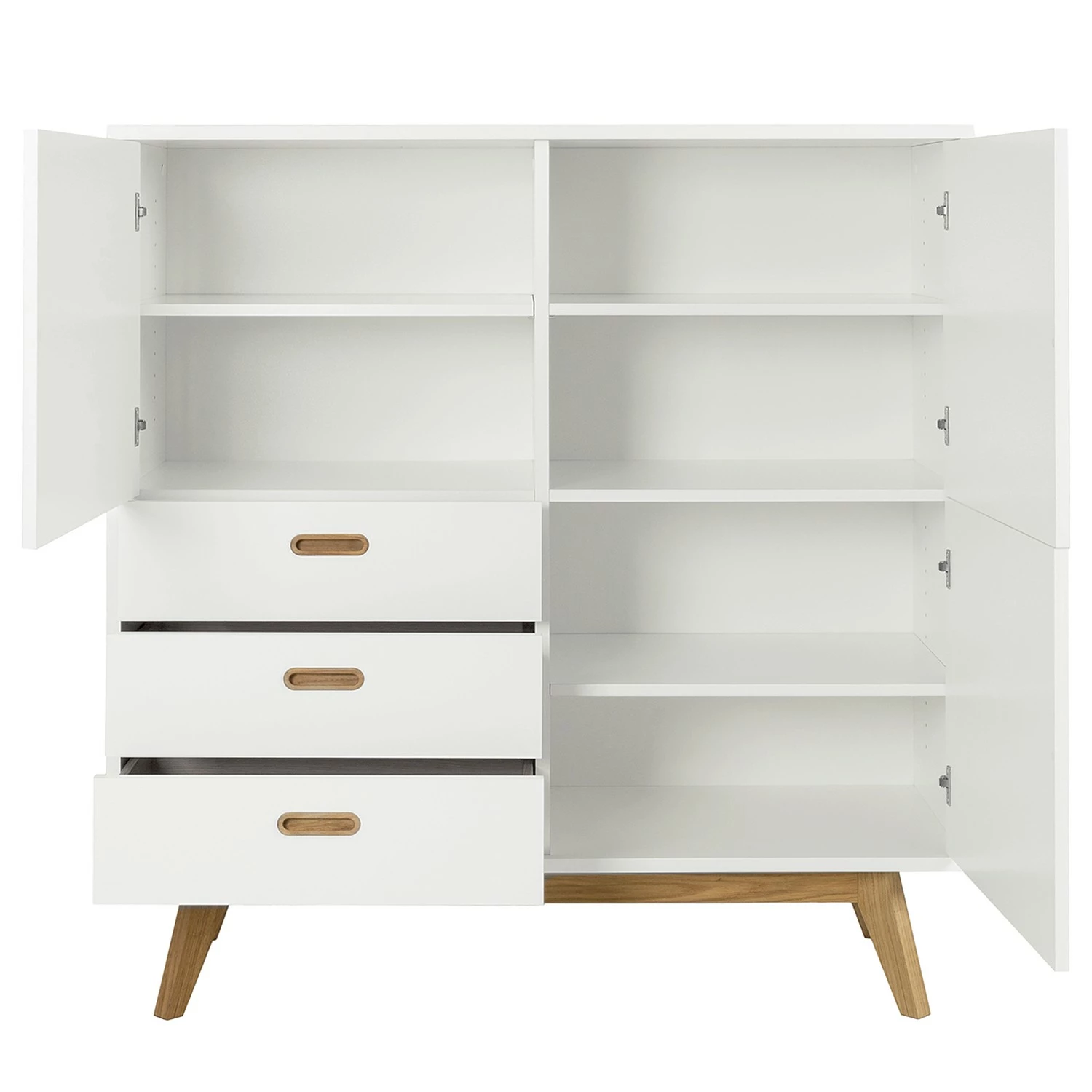 Kommode Bess II - Weiß 4 Kommode Bess II - Weiß – Bild 4