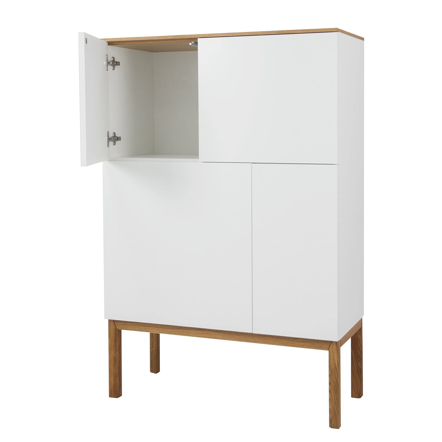 Tenzo Highboard Patch II - Eiche / Weiß 3 Tenzo Highboard Patch II - Eiche / Weiß – Bild 3