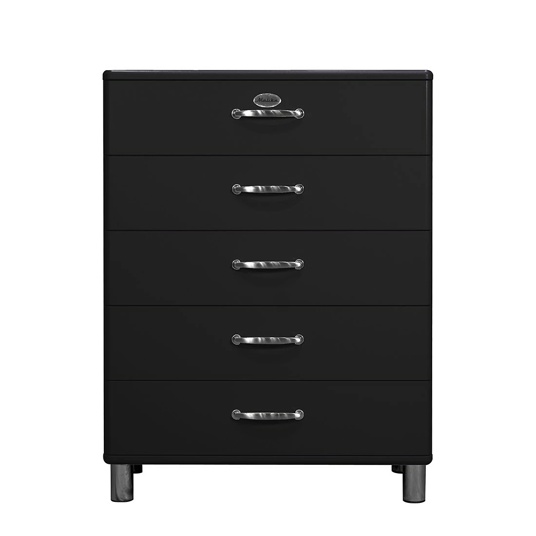 Tenzo Kommode Malibu VI - Schwarz 1 Tenzo Kommode Malibu VI - Schwarz