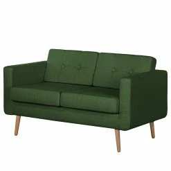 Norrwood Sofa Croom I (2-Sitzer) - Webstoff Polia: Antikgrün