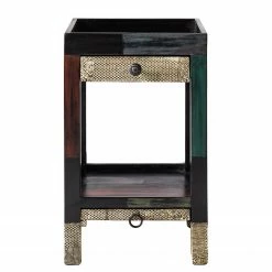 Wolf-Möbel Beistelltisch Goa I - Mango teilmassiv - Mango Dunkelbraun -WOHNZIMMERMÖBEL Verkäufe 1000104012 191031 11340100009 DETAILS P000000001000104012