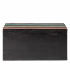 Wolf-Möbel Truhe Goa - Mango Dunkelbraun -WOHNZIMMERMÖBEL Verkäufe 1000104013 191031 11340100018 DETAILS P000000001000104013