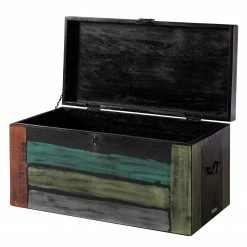 Wolf-Möbel Truhe Goa - Mango Dunkelbraun -WOHNZIMMERMÖBEL Verkäufe 1000104013 191031 11340100019 DETAILS P000000001000104013