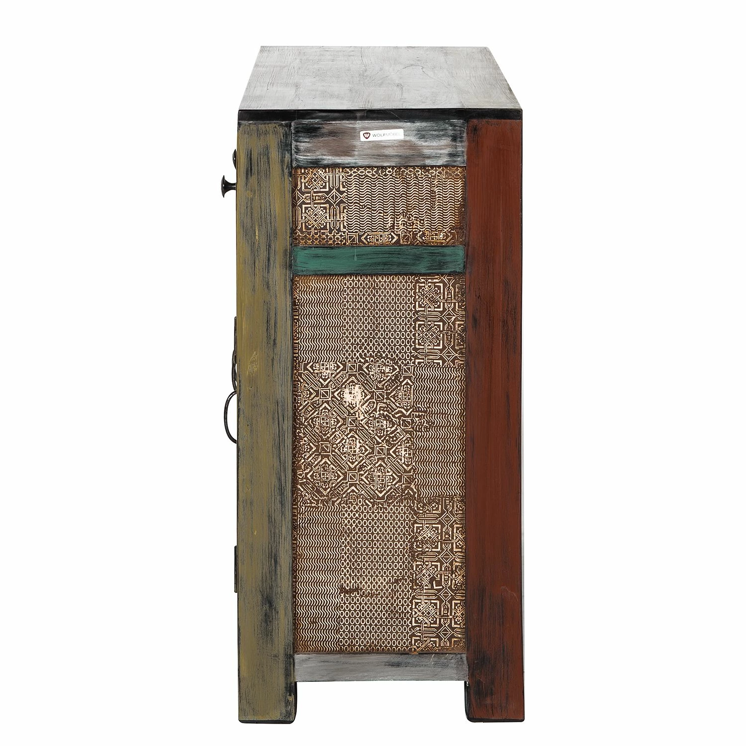 Wolf-Möbel Sideboard Goa I - Mango teilmassiv - Mango Dunkelbraun 4 Wolf-Möbel Sideboard Goa I - Mango teilmassiv - Mango Dunkelbraun – Bild 4