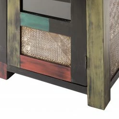 Wolf-Möbel Standvitrine Goa I - Mango teilmassiv - Mango Dunkelbraun -WOHNZIMMERMÖBEL Verkäufe 1000104038 191106 09425300012 DETAILS P000000001000104038