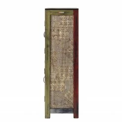 Wolf-Möbel Highboard Goa II - Mango teilmassiv - Mango Dunkelbraun -WOHNZIMMERMÖBEL Verkäufe 1000104040 191106 09425400024 DETAILS P000000001000104040