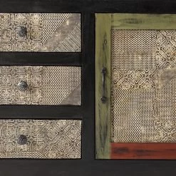 Wolf-Möbel Highboard Goa II - Mango teilmassiv - Mango Dunkelbraun -WOHNZIMMERMÖBEL Verkäufe 1000104040 191106 09425400027 DETAILS P000000001000104040