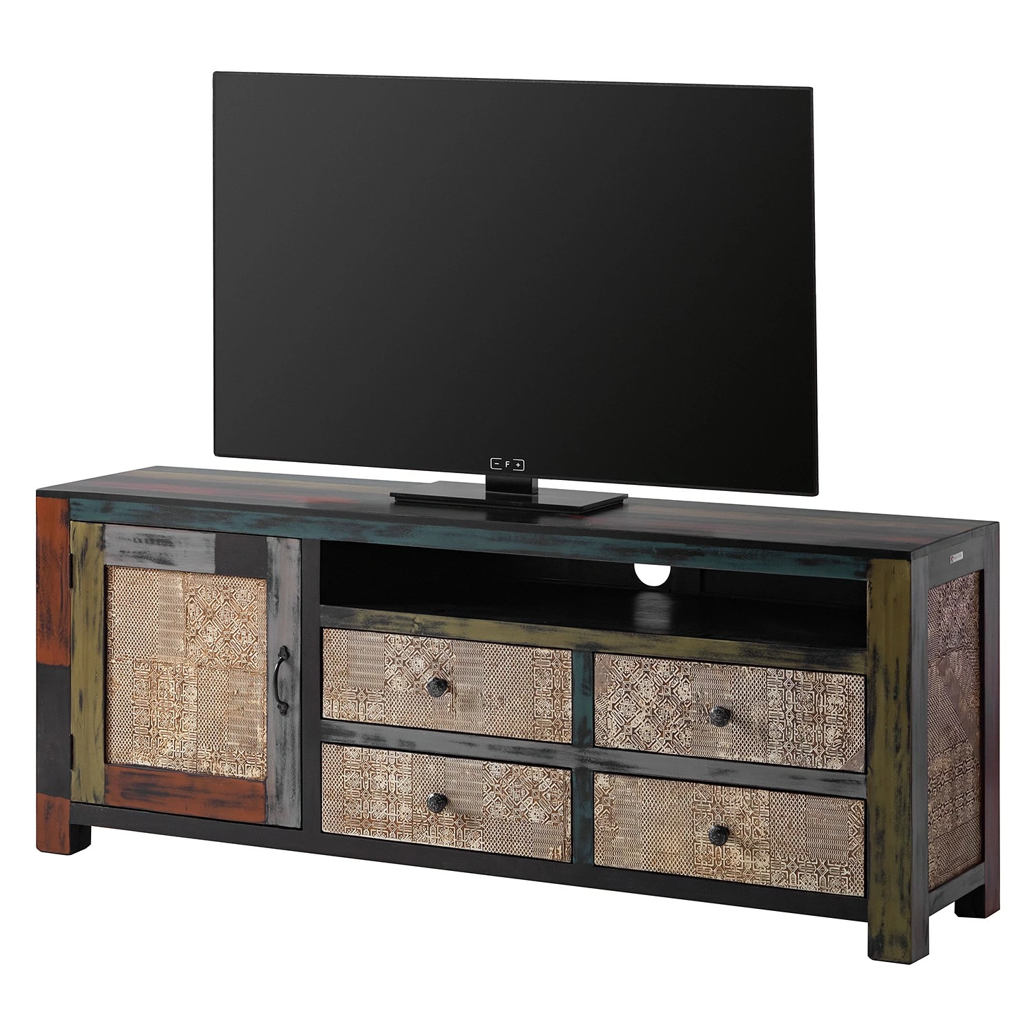 Wolf-Möbel TV-Lowboard Goa III - Mango teilmassiv - Mango Dunkelbraun 5 Wolf-Möbel TV-Lowboard Goa III - Mango teilmassiv - Mango Dunkelbraun – Bild 5