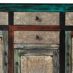 Wolf-Möbel Sideboard Goa II - Akazie / Mango teilmassiv - Mehrfarbig -WOHNZIMMERMÖBEL Verkäufe 1000104047 191024 17483700020 DETAILS P000000001000104047