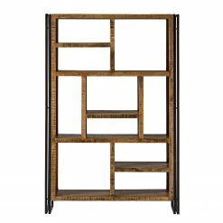 Wolf-Möbel Regal Iron II - Mango massiv / Eisen -WOHNZIMMERMÖBEL Verkäufe 1000104117 190927 13342400059 DETAILS P000000001000104117