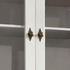 Maison Belfort Vitrine Bergen III - Kiefer massiv - Kiefer Weiß -WOHNZIMMERMÖBEL Verkäufe 1000104279 211122 08320300285 DETAILS P000000001000104279