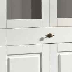 Maison Belfort Vitrine Bergen III - Kiefer massiv - Kiefer Weiß -WOHNZIMMERMÖBEL Verkäufe 1000104279 211122 08320300296 DETAILS P000000001000104279